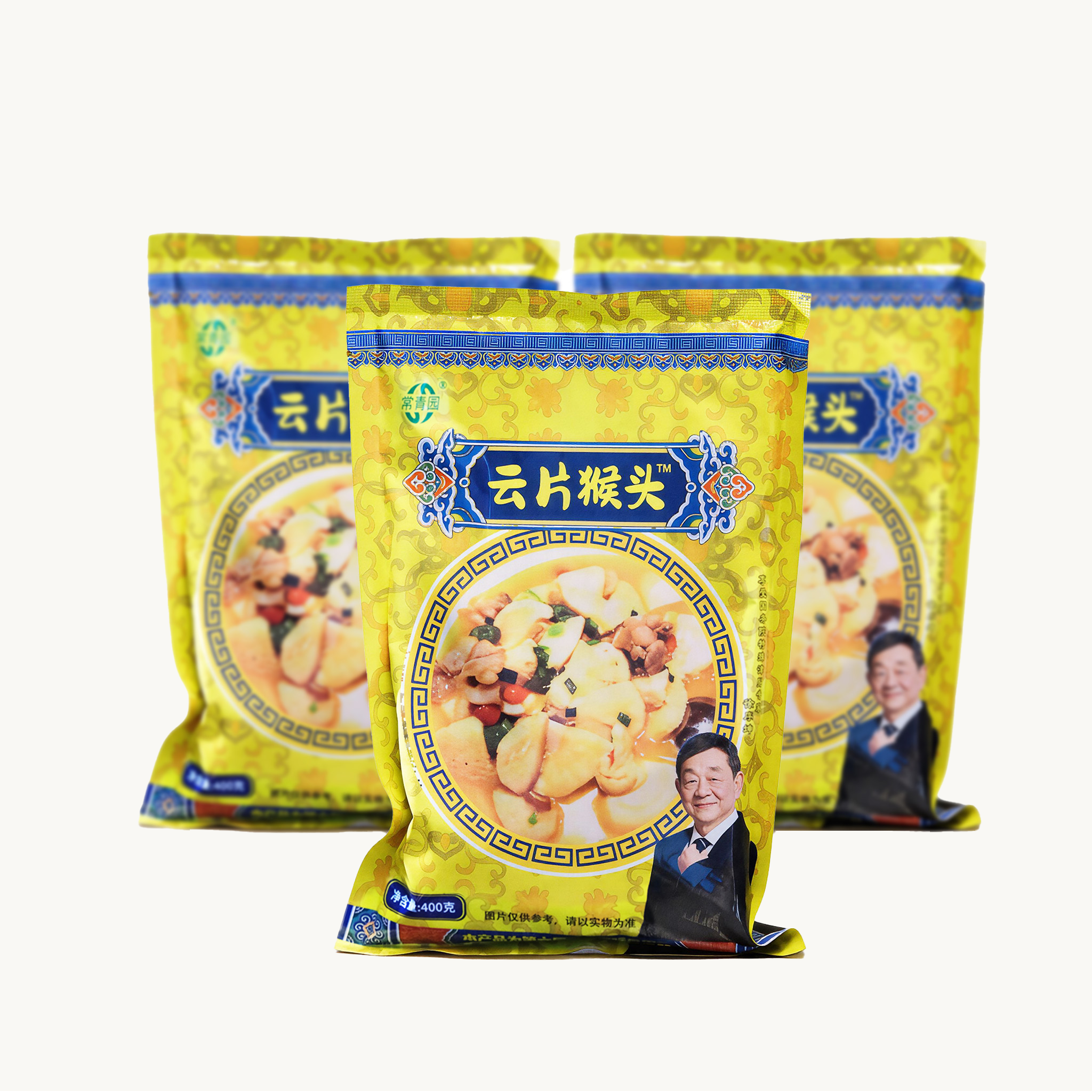 软罐云片猴头