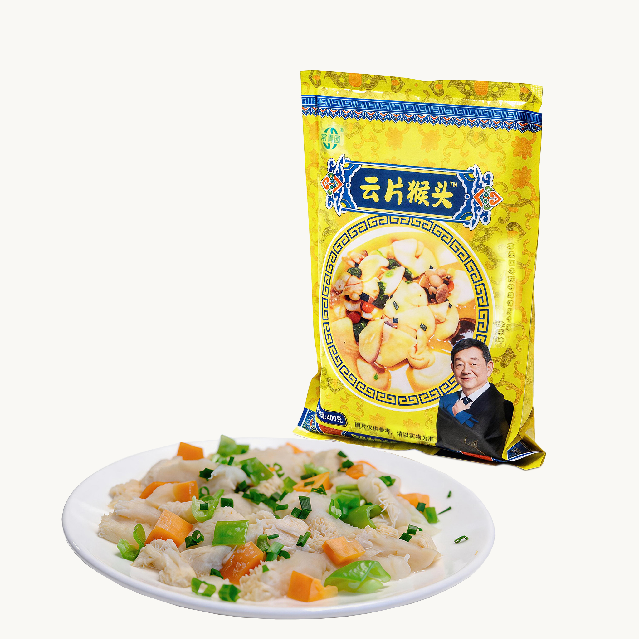 软罐云片猴头