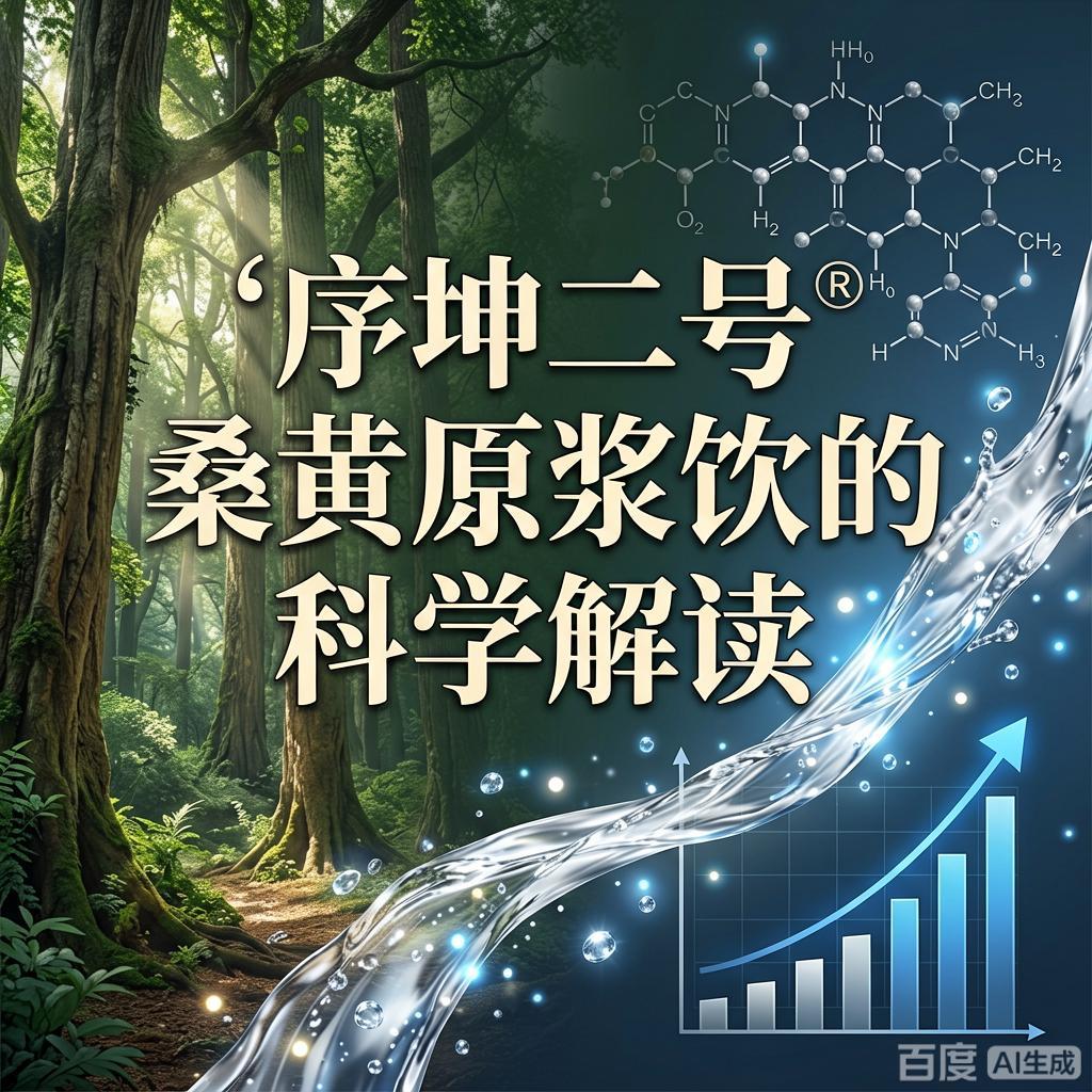 两千年前的”森林黄金”，今天被做成了一杯开盖即饮的原浆：序坤二号®桑黄原浆饮的科学解读