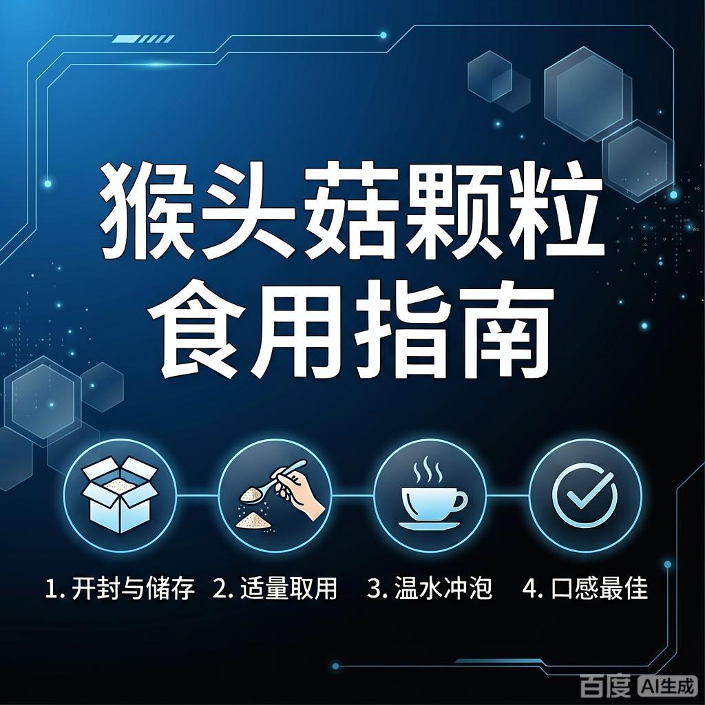 猴头菇颗粒怎么吃最有效？4个关键细节，90%的人都忽略了