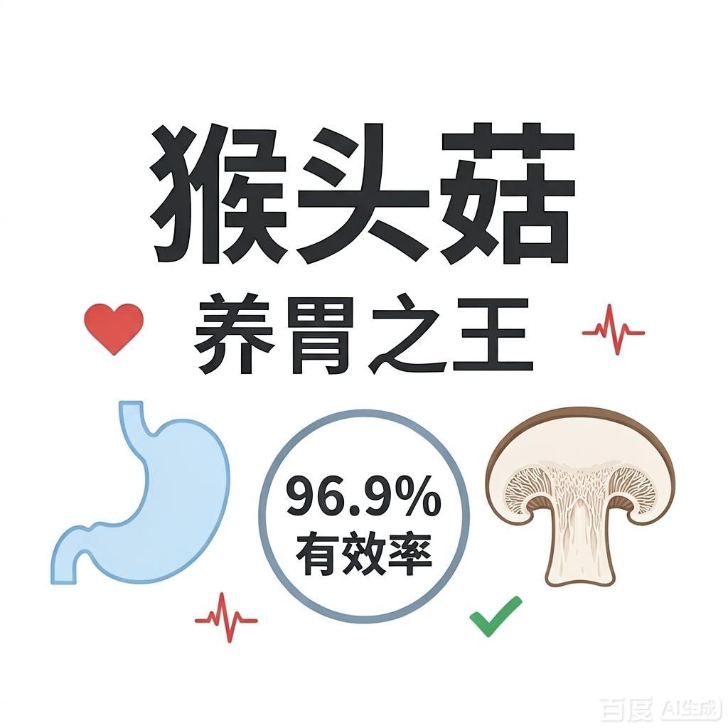 96.9%有效率！这朵菌菇凭什么被称为”养胃之王”