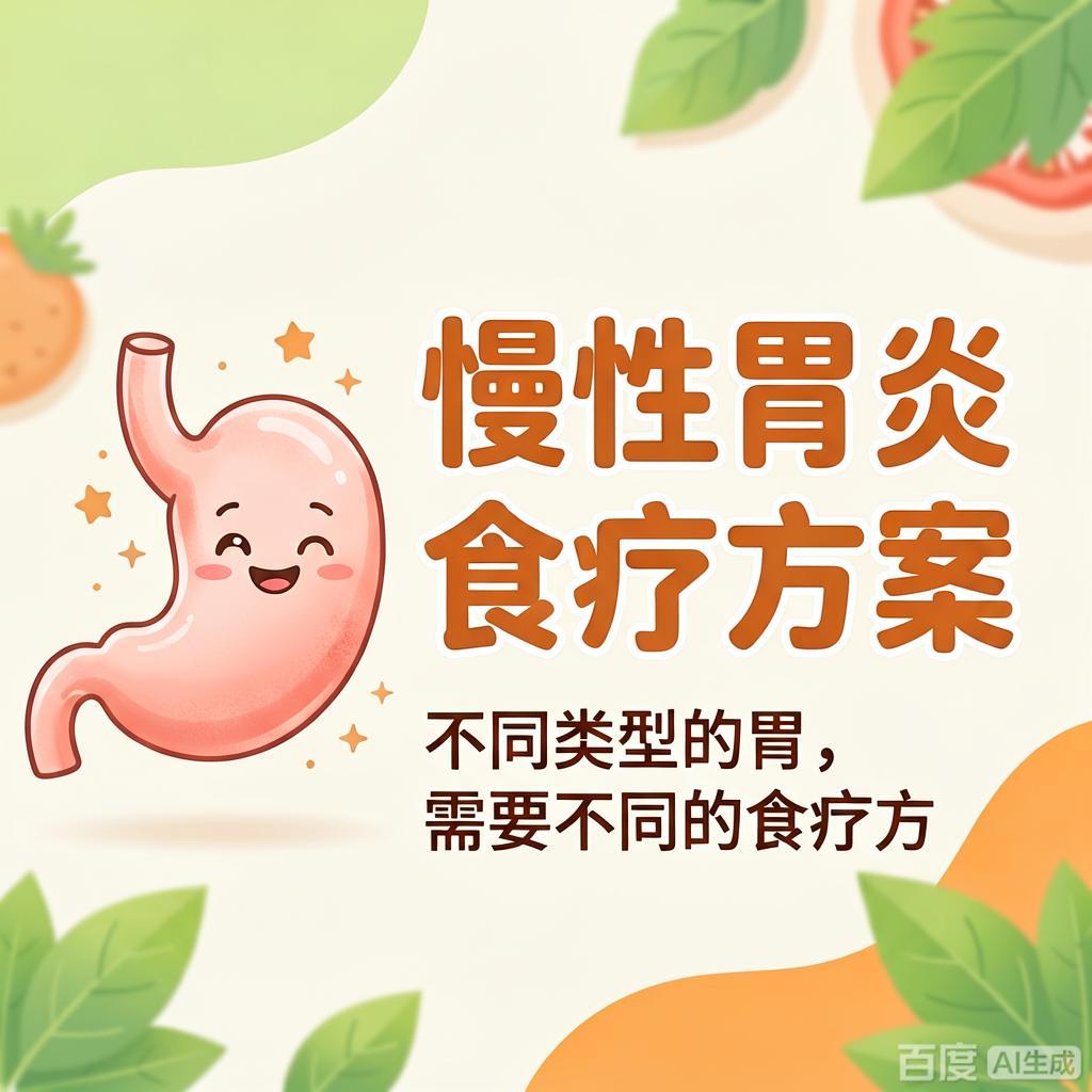 慢性胃炎食疗方案：不同类型的胃，需要不同的”食疗方”